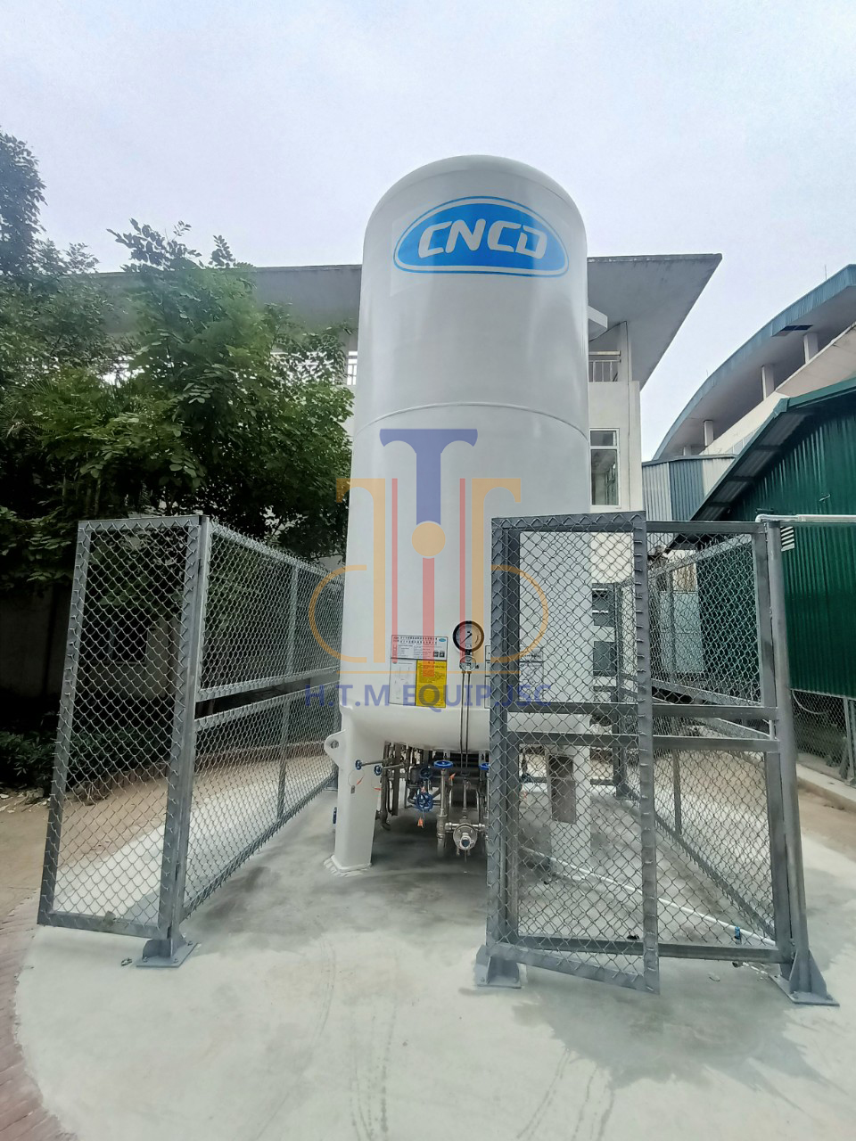 Lắp đặt bồn chứa khí hoá lỏng 5m3 4